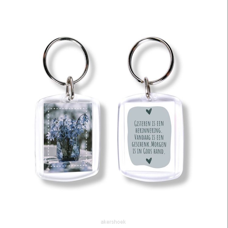 Sleutelhanger gisteren is een herinnerin