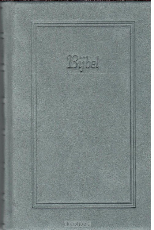 Nubuck leder goudsnede met Ps drukknop z