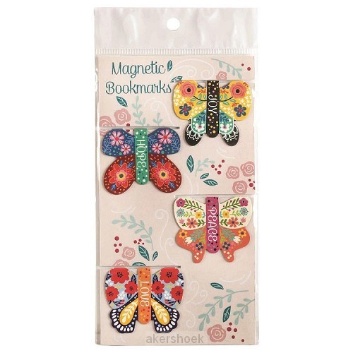 Magnetic Bookmarks Butterfly