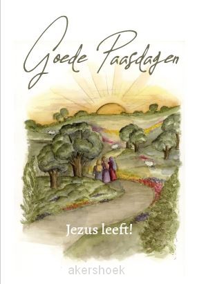 Minikaartje Gezegende Paasdagen