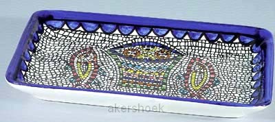 Koekjesschaal brood en vissen 21cm