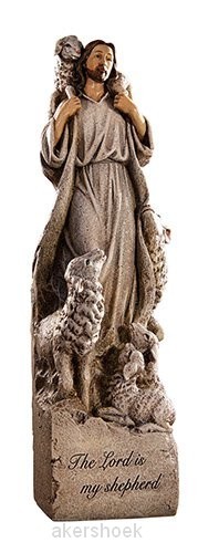 Statue Lord is my shepherd 30,48cm