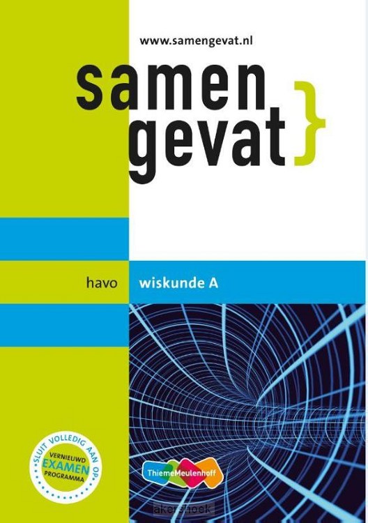 Samengevat havo Wiskunde A