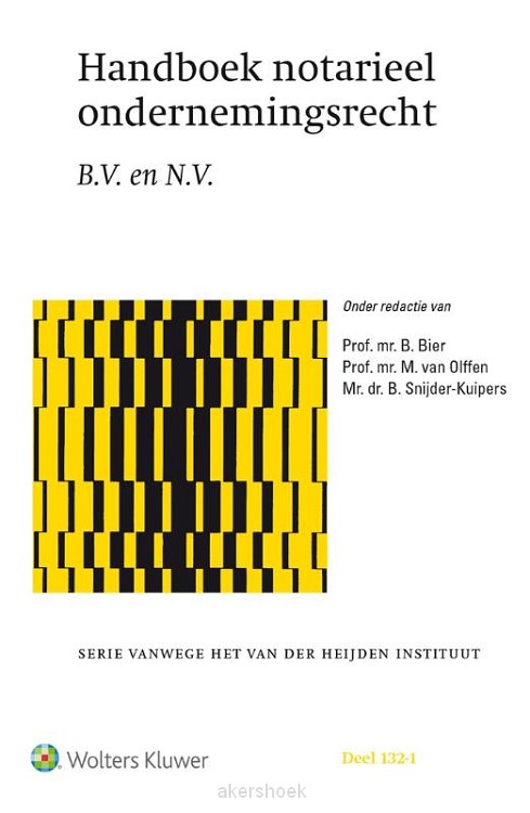 Handboek notarieel ondernemingsrecht