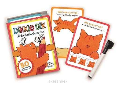 Dikkie Dik activiteitenkaarten