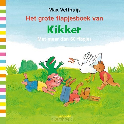 Grote flapjesboek van kikker