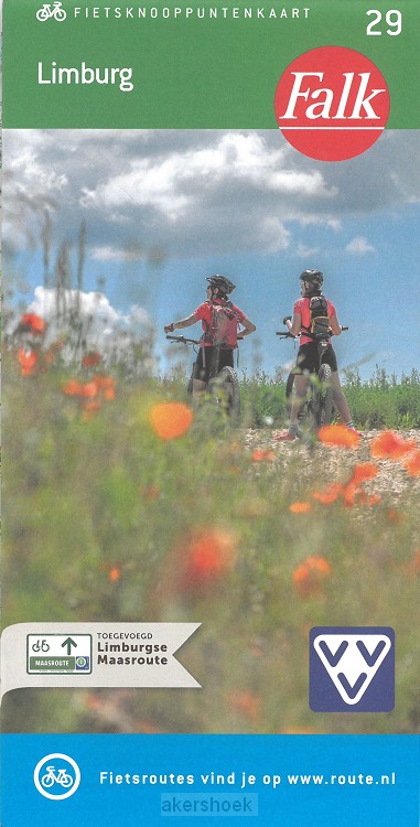 Falk VVV Fietskaart 29 Limburg