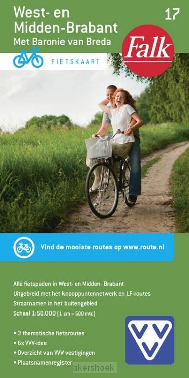 Fietskaart / 17 West-en M