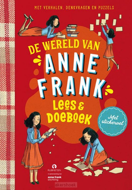 Anne Frank Lees en doeboek