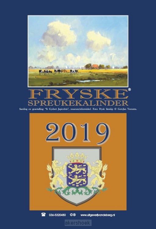 Fryske spreukekalinder 2019