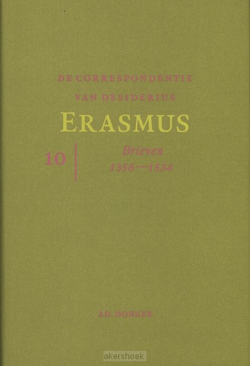 De correspondentie van Desiderius Erasmus / 10