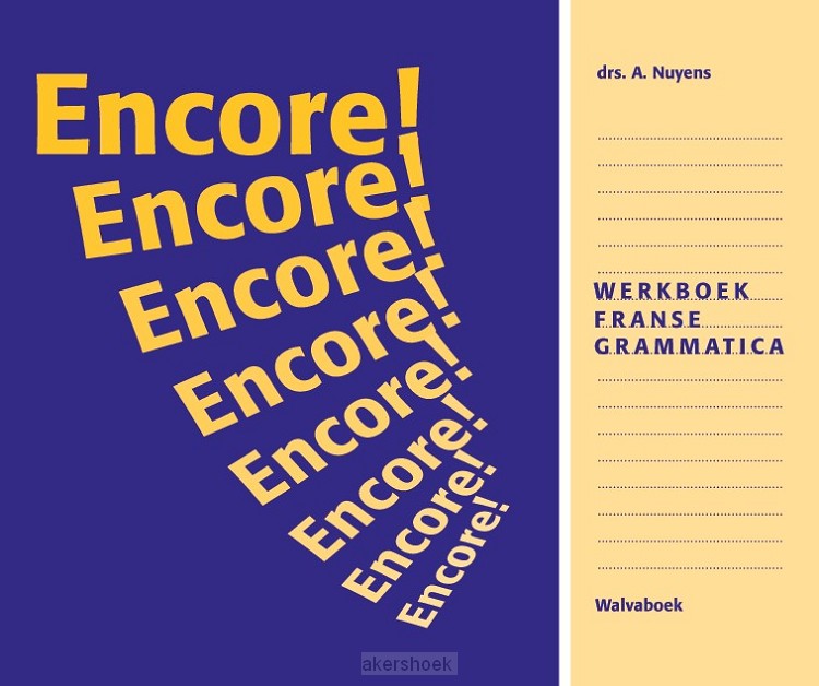Franse grammatica / Encore! / Werkboek