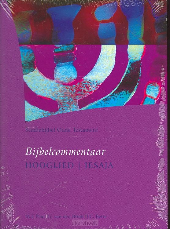 Studiebijbel OT  9 hooglied - jesaja