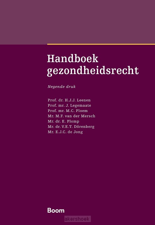 Handboek gezondheidsrecht