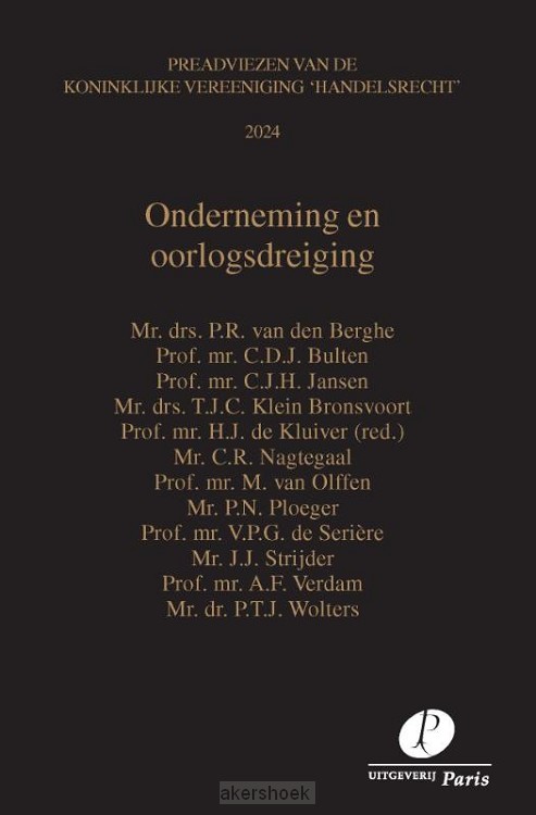 Onderneming en oorlogsdreiging / 2024