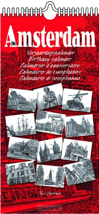 Amsterdam verjaardagskalender