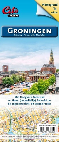 Citoplan stadsplattegrond Groningen