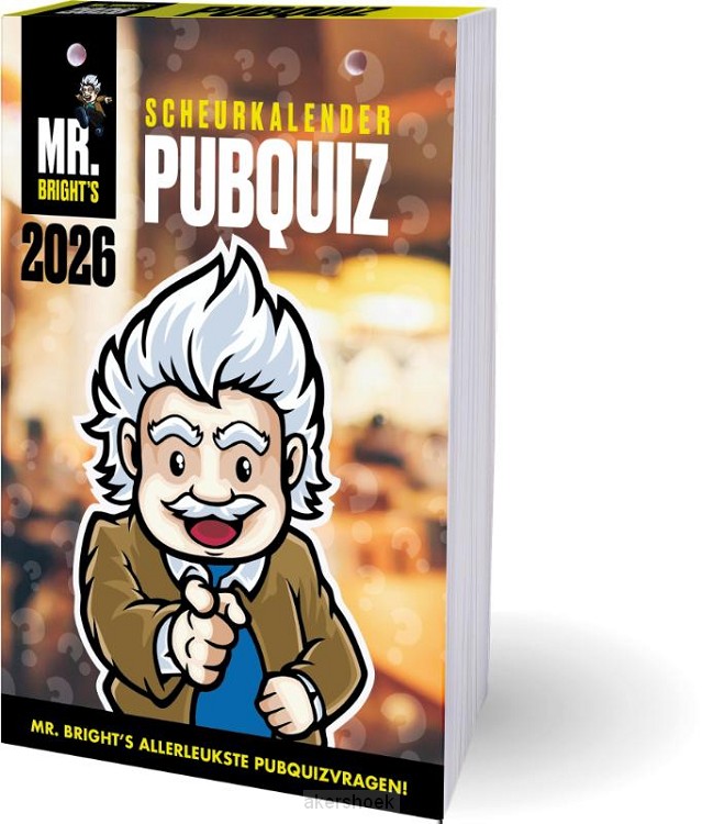 Mr. Bright's Pubquiz scheurkalender / 2026