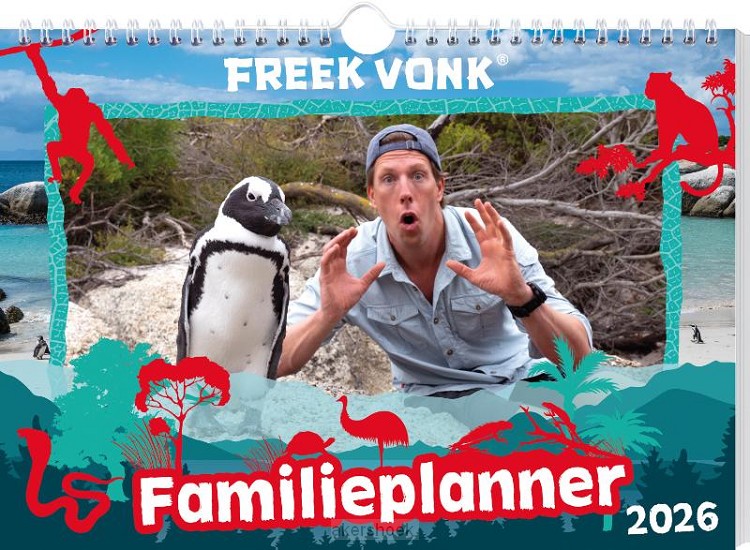 Freek Vonk familieplanner - 2026