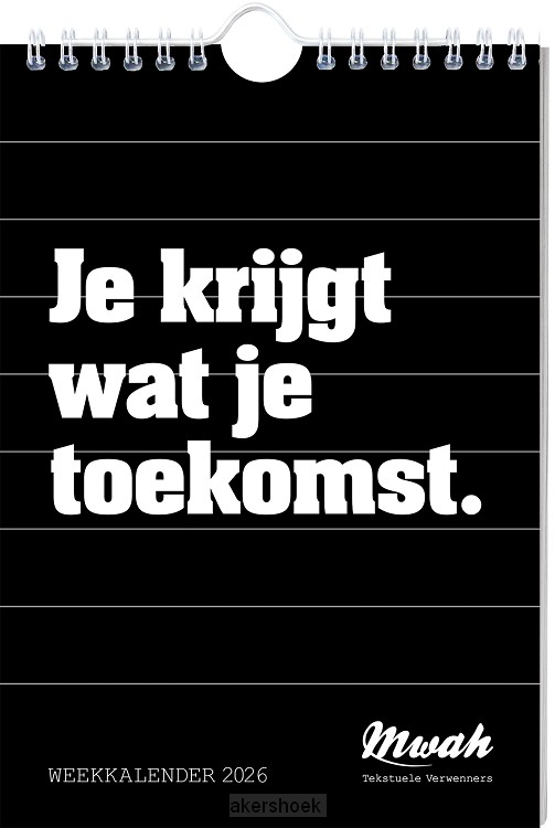 Mwah weekkalender 2026