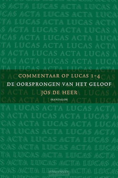 3-pak Commentaar op Lucas