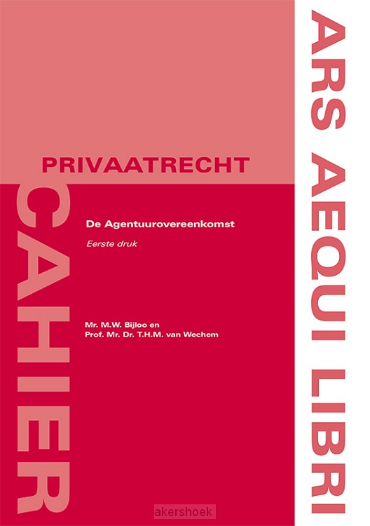 De agentuurovereenkomst