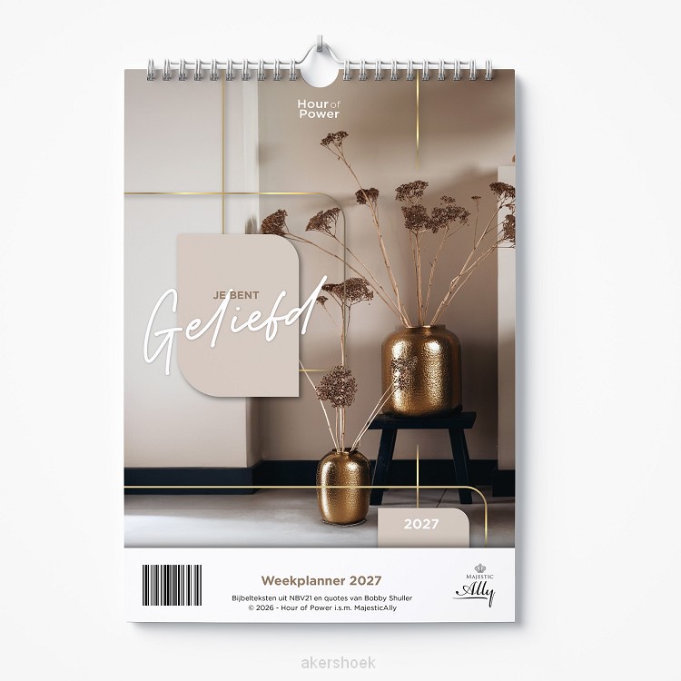 Weekplanner Hour of Power 2027