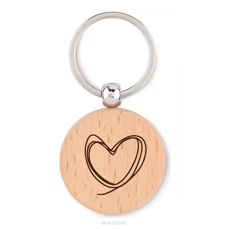 Sleutelhanger hartje