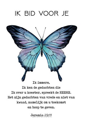 Voordeelkaart Praying for you