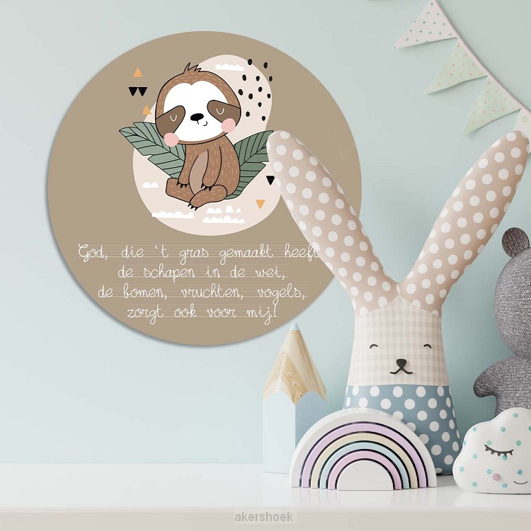 God die 't gras gemaakt heef