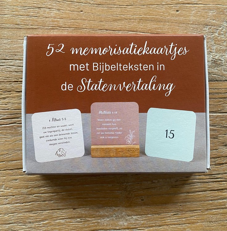 Memorisatiekaartjes