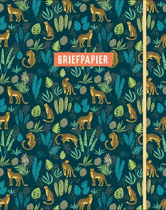 Briefpapier jungle (groen)