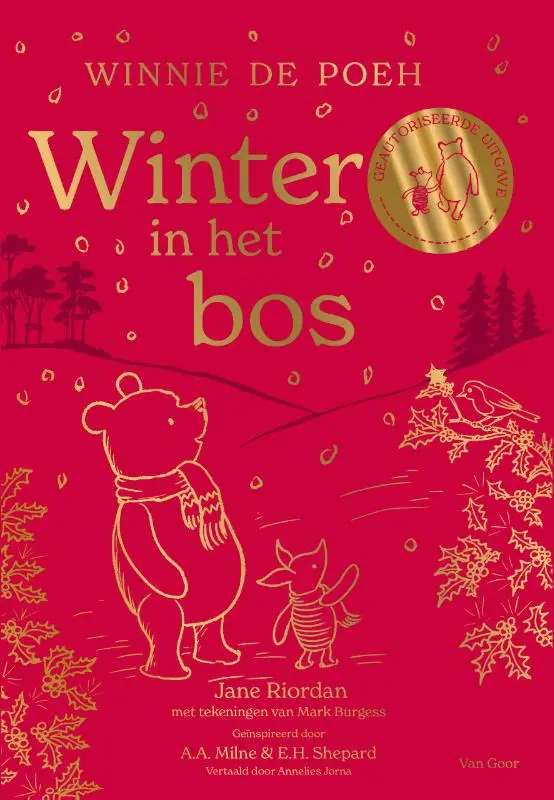 Winter in het bos