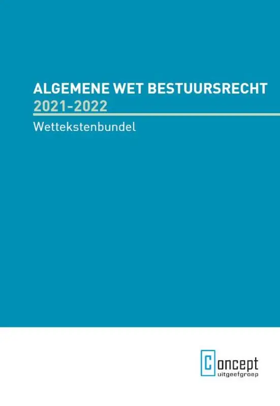 Algemene Wet Bestuursrecht / 2021-2022