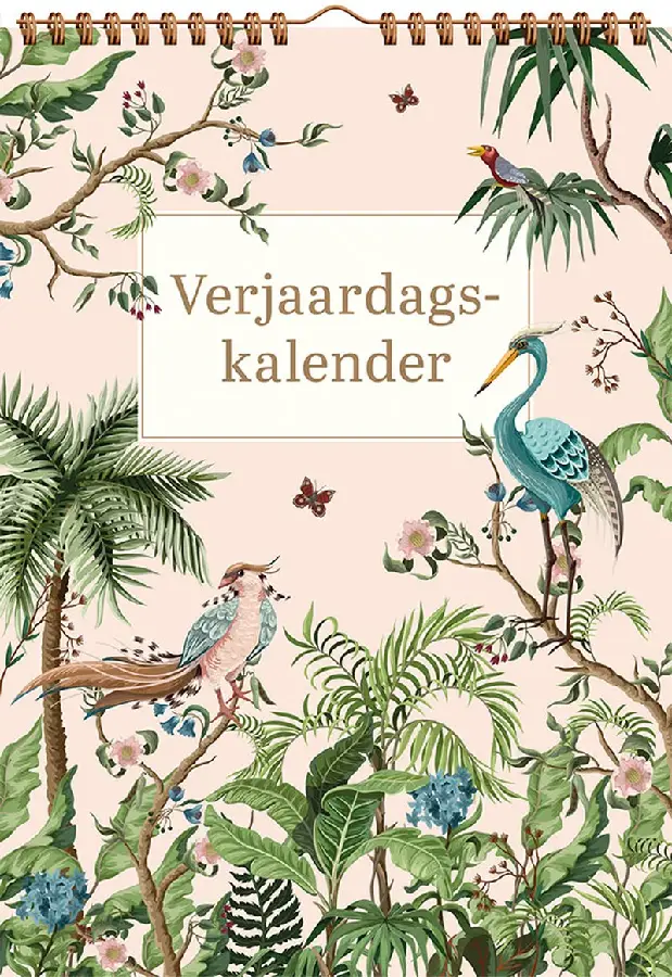Verjaardagskalender - tropical