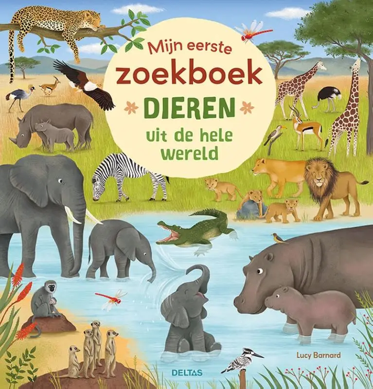 Mijn eerste zoekboek - Dieren uit de hele wereld