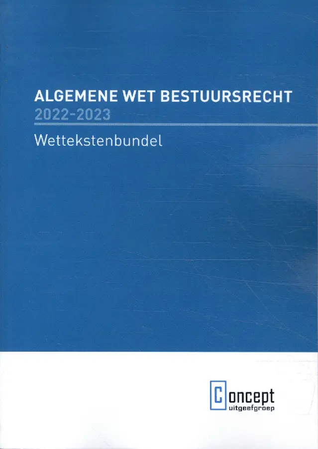 Algemene Wet Bestuursrecht / 2022-2023