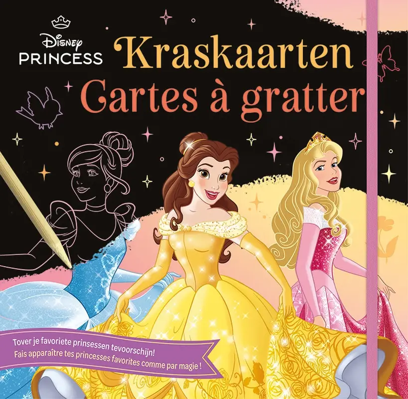 Disney Princess Kraskaarten / Disney Princess Cartes à gratter