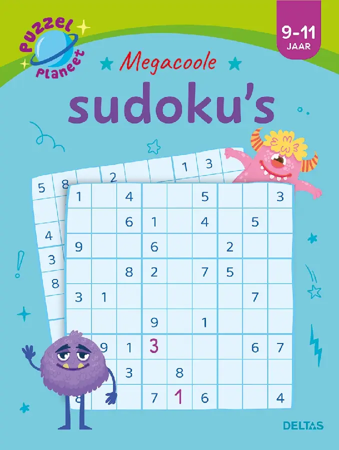 Puzzelplaneet - Megacoole sudoku's / 9-11 jaar