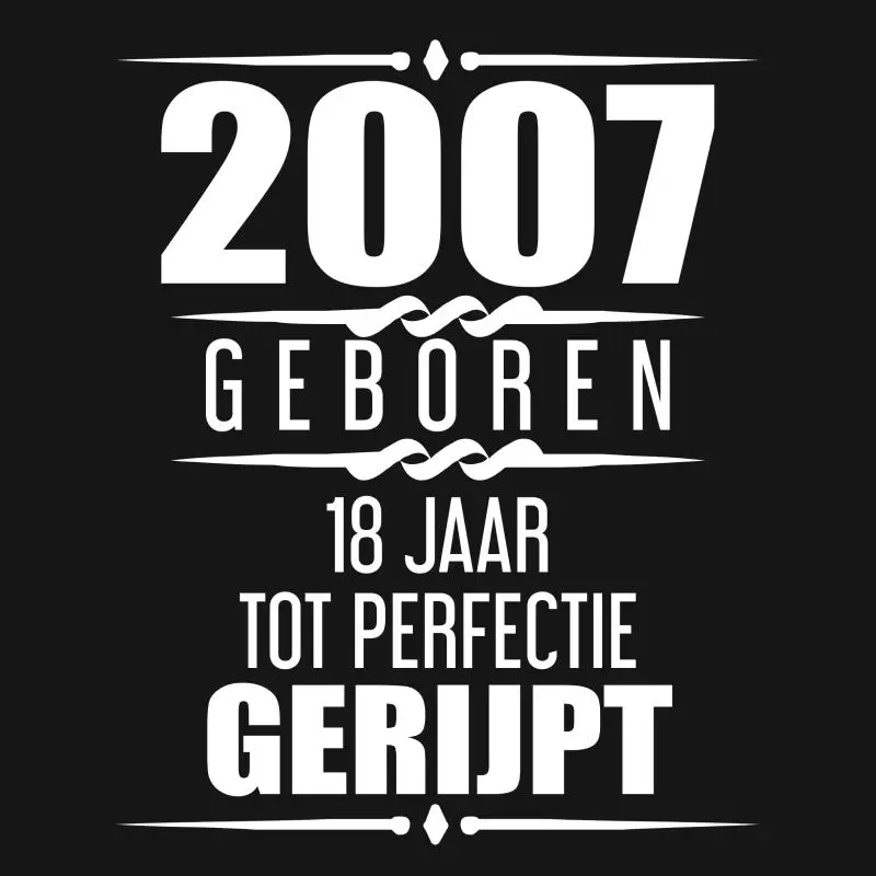 2007 Geboren 18 Jaar Tot Perfectie Gerijpt