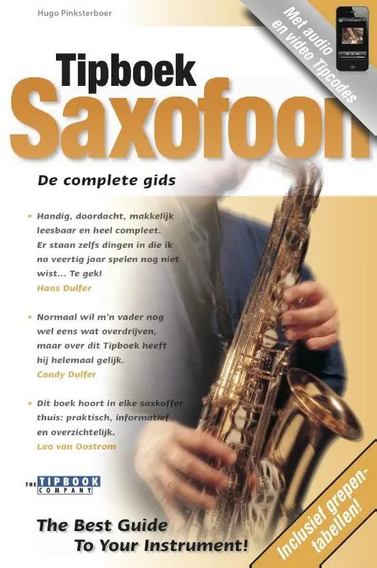 Tipboek Saxofoon / druk 1
