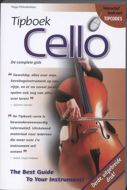 Tipboek Cello / druk 3