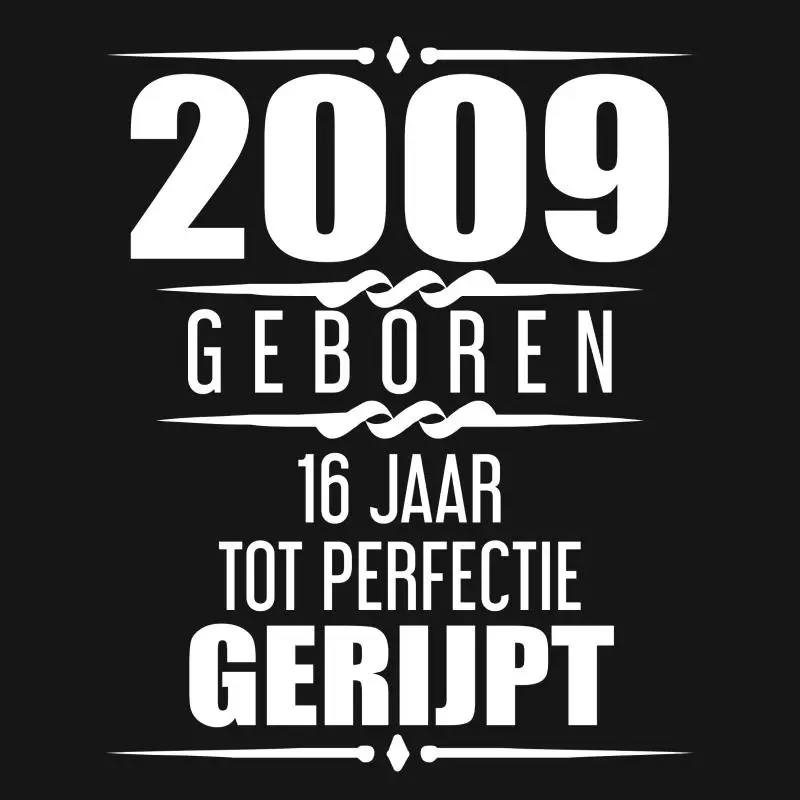 2009 Geboren 16 Jaar Tot Perfectie Gerijpt