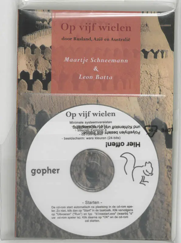 Op vijf wielen + CD-ROM