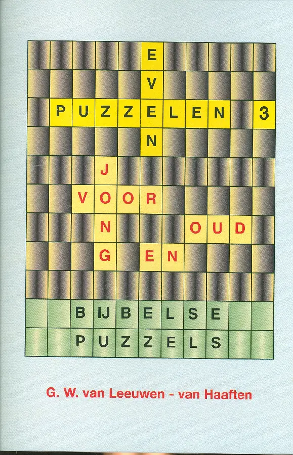 Even puzzelen 3 voor jong en oud