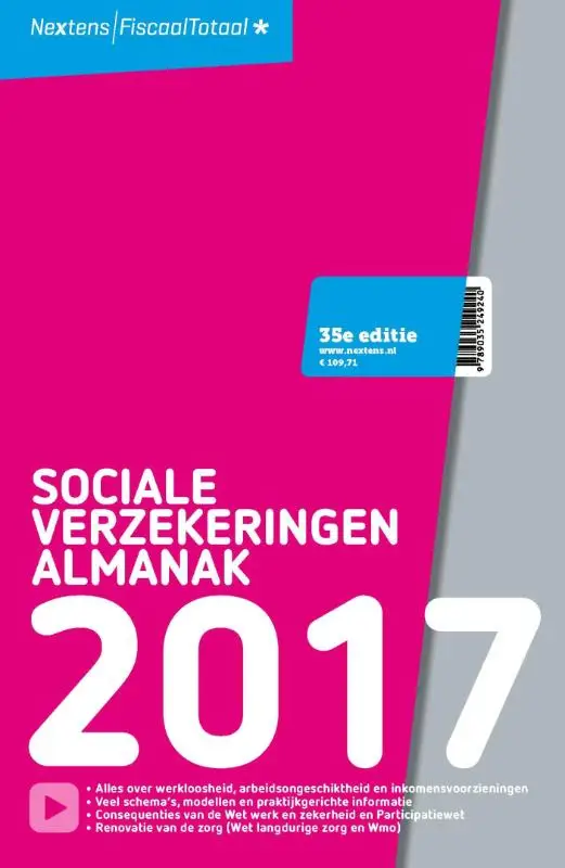 Nextens Sociale Verzekeringen Almanak / 2017