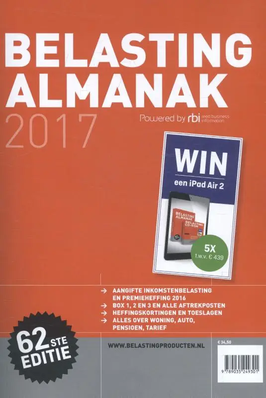 Belasting Almanak / 2017