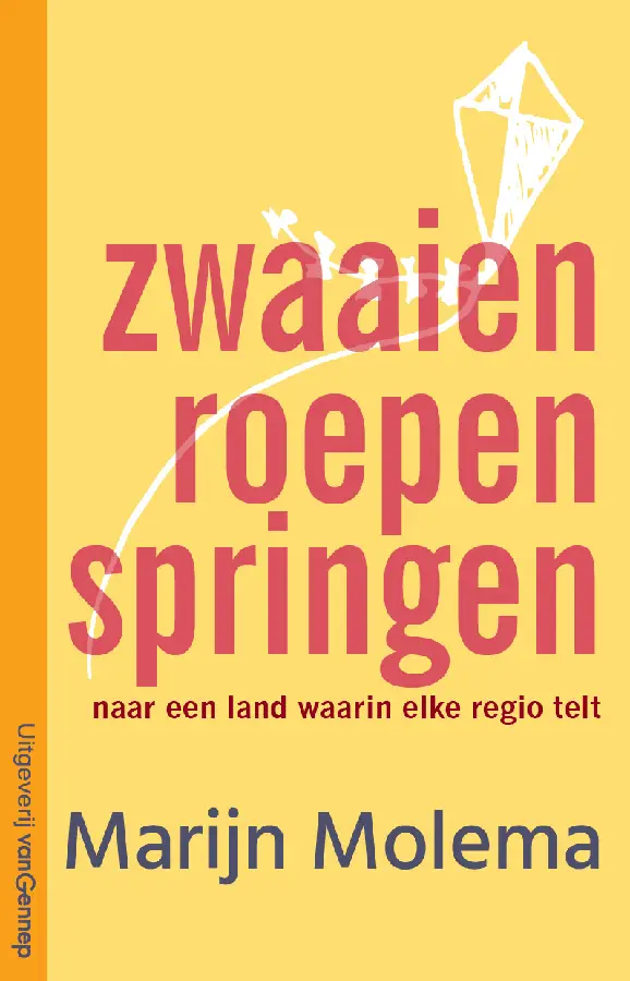 Zwaaien, roepen, springen
