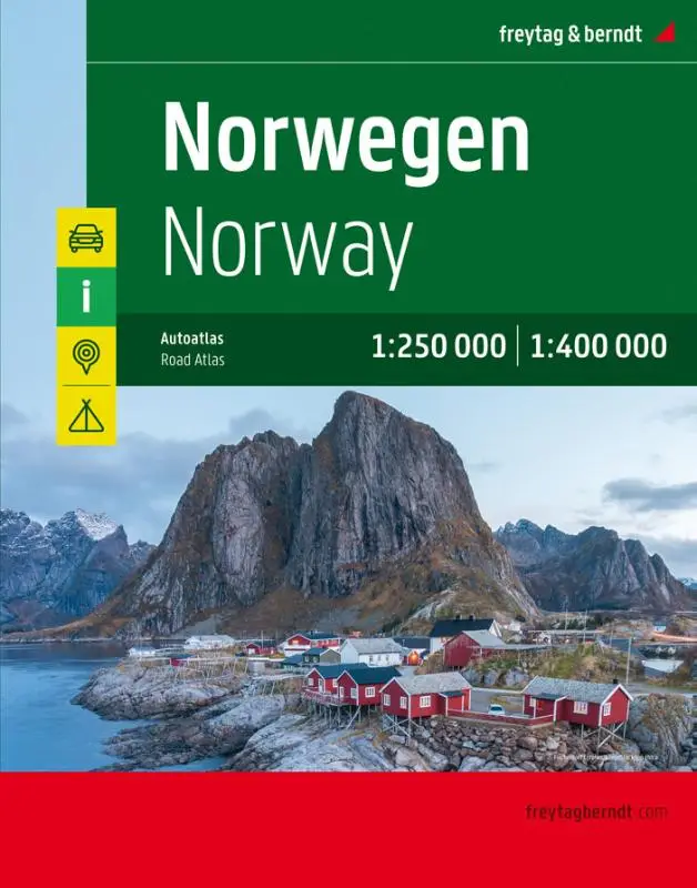 F&B Wegenatlas Noorwegen