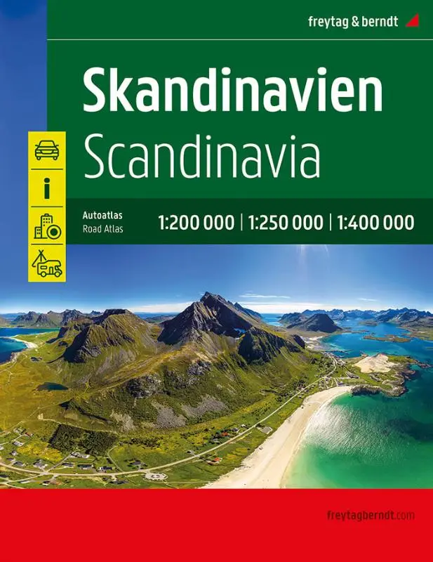 F&B Wegenatlas Scandinavië